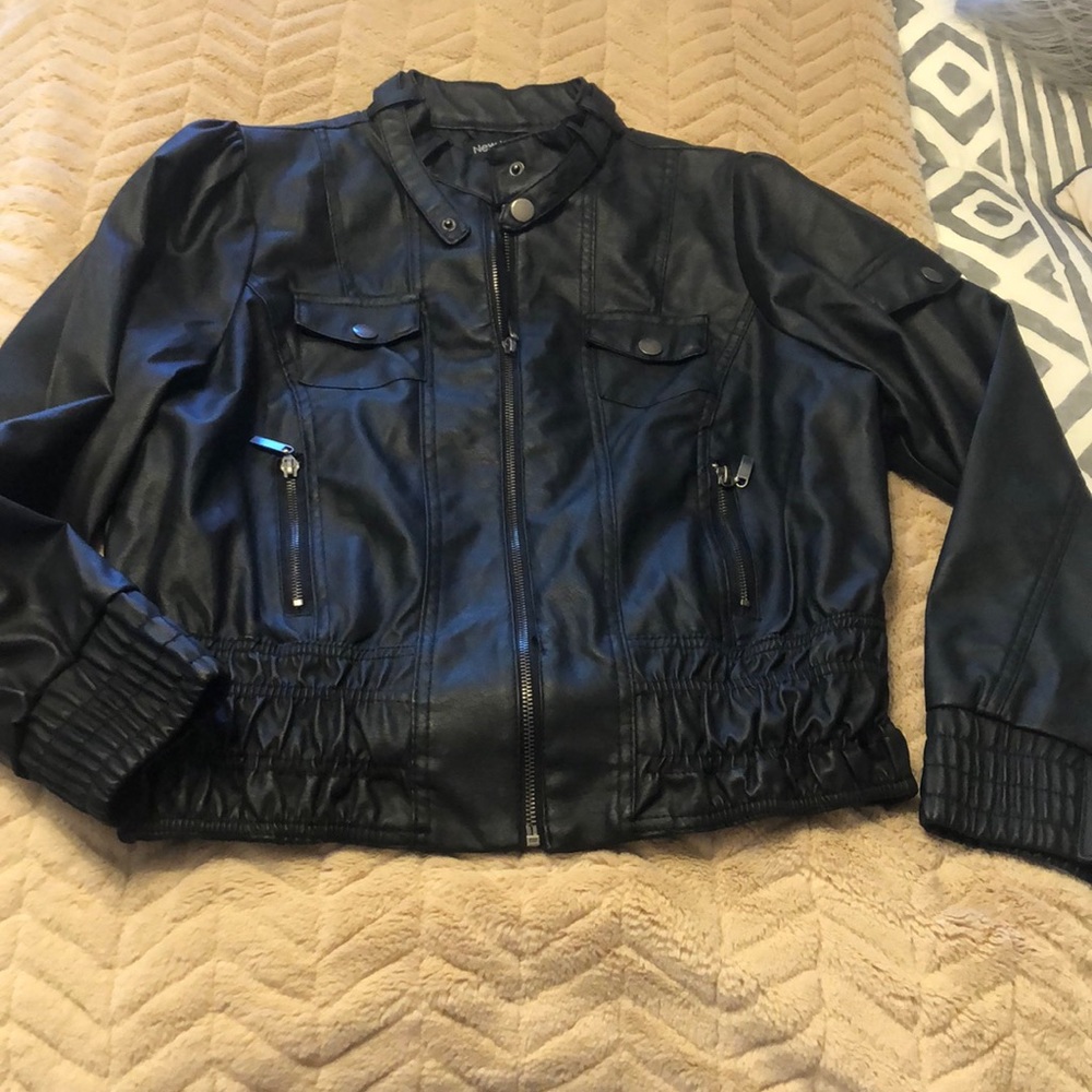 Leather jacket